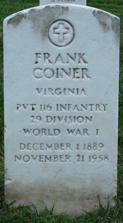 Walter Franklin “Frank” Coiner 