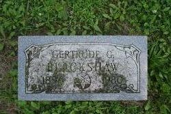 Gertrude <I>Greening</I> Blackshaw 