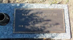 Mary Evelyn “Meg” <I>Gibbs</I> Chipman 