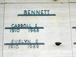 Carroll E Bennett 