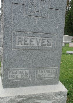 Amanda Frances <I>Rhodes</I> Reeves 