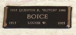 Quentin Roscoe “Butch” Boice 