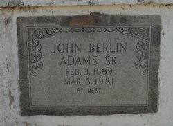John Berlin Adams Sr.