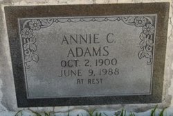 Annie Cedell <I>Russell</I> Adams 