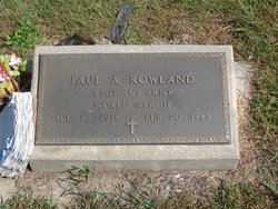 Paul Albert Rowland 