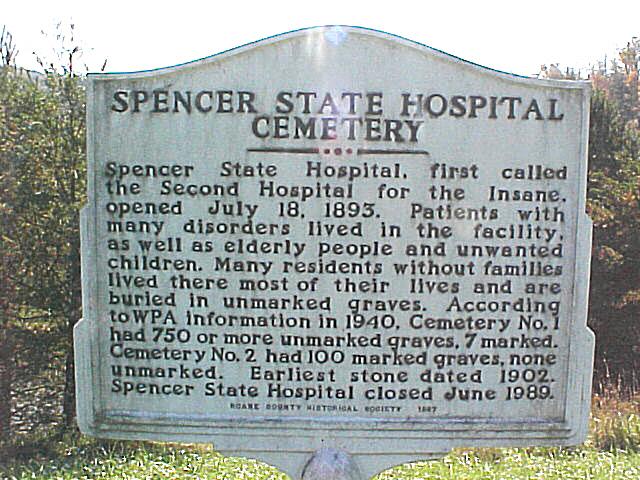 Spencer State Hospital Cemetery