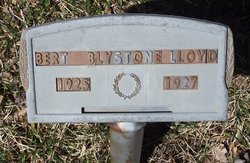 Bert Lloyd Blystone 