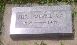 Alice Mary <I>Cadwell</I> Aby 