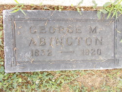 George M Abington 