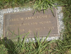 Abbie Mae <I>McIntosh</I> Abercrombie 