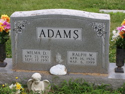 Wilma Dane <I>Haggard</I> Adams 