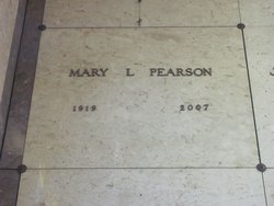Mary Lucille <I>Boatright</I> Pearson 