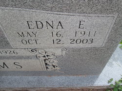 Edna E <I>Andrews</I> Adams 