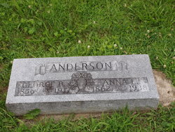 Anna Laura “Annie” <I>Pendleton</I> Anderson 