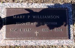 Mary Pearl <I>Allen</I> Williamson 