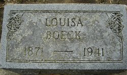 Louisa <I>Graf</I> Boeck 