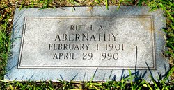 Ruth A Abernathy 