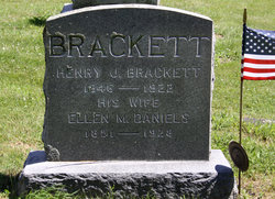 Ellen M <I>Daniels</I> Brackett 