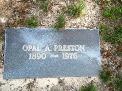 Opal <I>Arnold</I> Preston 