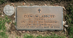 CPL Clem M. Abbott 