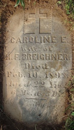 Caroline Elizabeth “Carrie” <I>Robinson</I> Breighner 