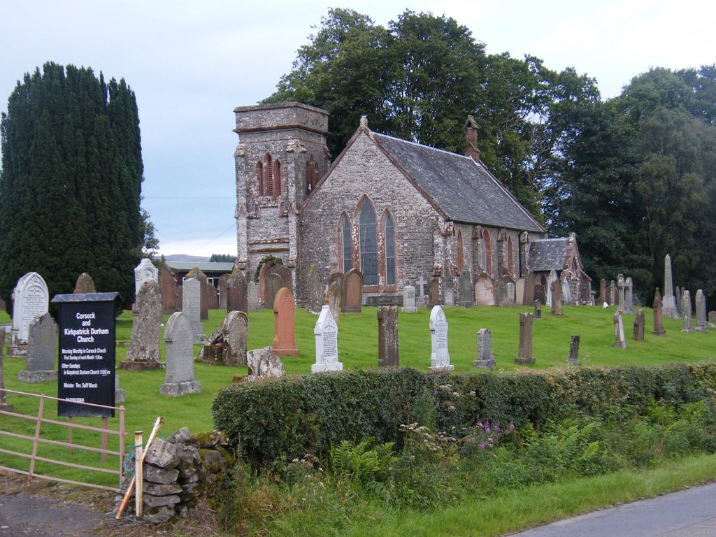 Corsock Parish Church Cemetery