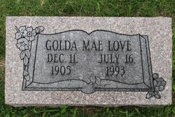 Golda May <I>Eastes</I> Love 