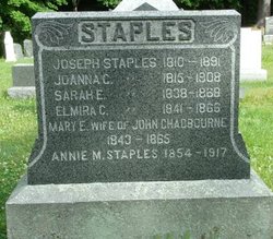 Annie M Staples 