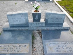 Shirley Ann <I>Amerson</I> Avery 