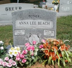 Anna Lee <I>Isaacs</I> Beach 