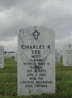 MSGT Charles R. Lee 