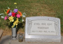 Ethel Mae <I>Fort</I> Anderson 