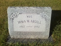 Irma M <I>Dyer</I> Abdill 