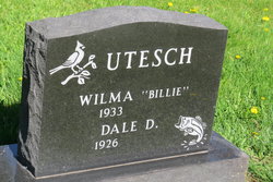 Wilma Jane “Billie” <I>Ramsay</I> Utesch 
