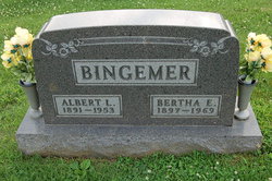 Bertha E. <I>Denton</I> Bingemer 