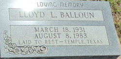 Lloyd L Balloun 