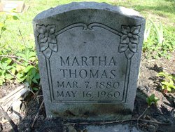 Martha <I>Lee</I> Thomas 