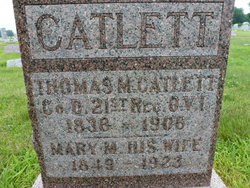 Mary M <I>Chaney</I> Catlett 
