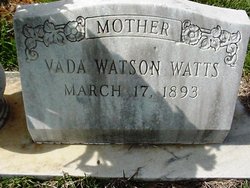 Vada Samanthia <I>Watson</I> Watts 