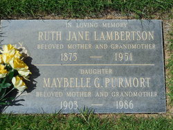 Ruth Jane <I>Douglas</I> Lambertson 