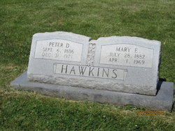 Mary E <I>Beeler</I> Hawkins 