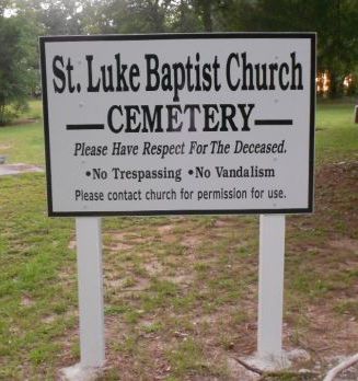 Saint Luke Baptist Church Cemetery