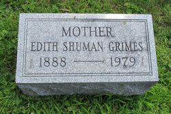 Edith Laura <I>Shuman</I> Grimes 