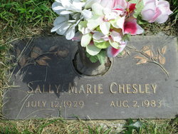 Sally Marie <I>Moyer</I> Chesley 