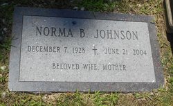 Norma B <I>Powell</I> Johnson 