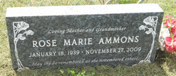 Rose Marie Ammons 