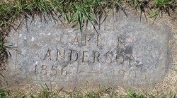 Carl Frederick Anderson 