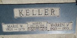 Marie Wilhelmine <I>Kuehner</I> Keller 