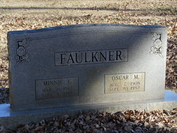 Minnie <I>Currin</I> Faulkner 