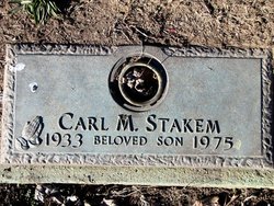 Carl M Stakem 
